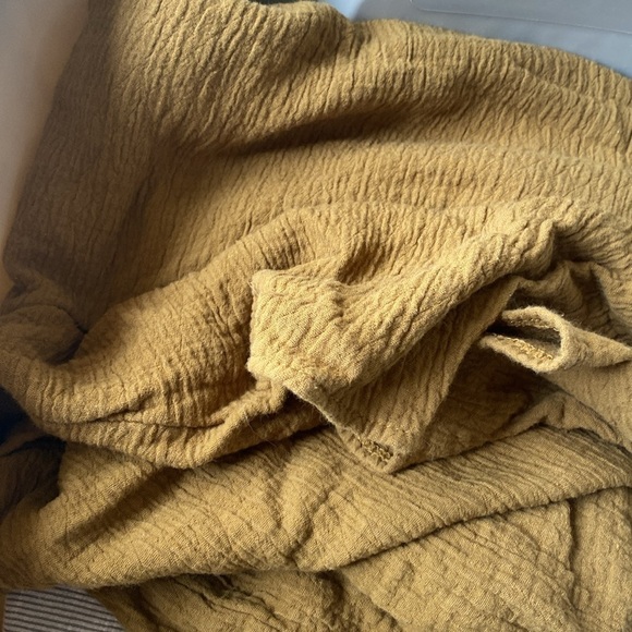 Do Everything In Love Mustard Yellow Open Front Cardigan - Picture 9 of 9